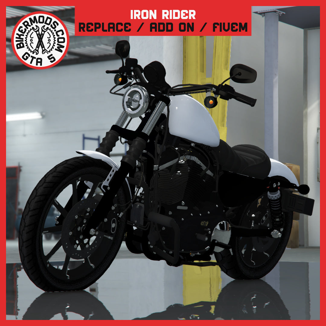 Iron Rider (Replace / Add On / FiveM) 179k Poly