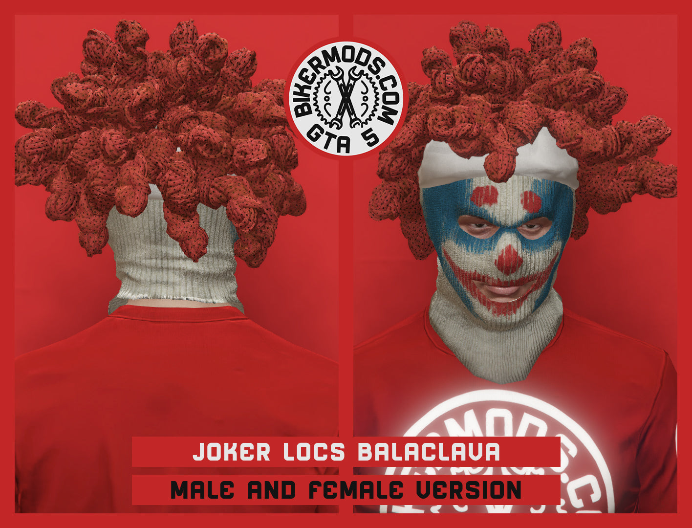 Joker Locs Balaclava