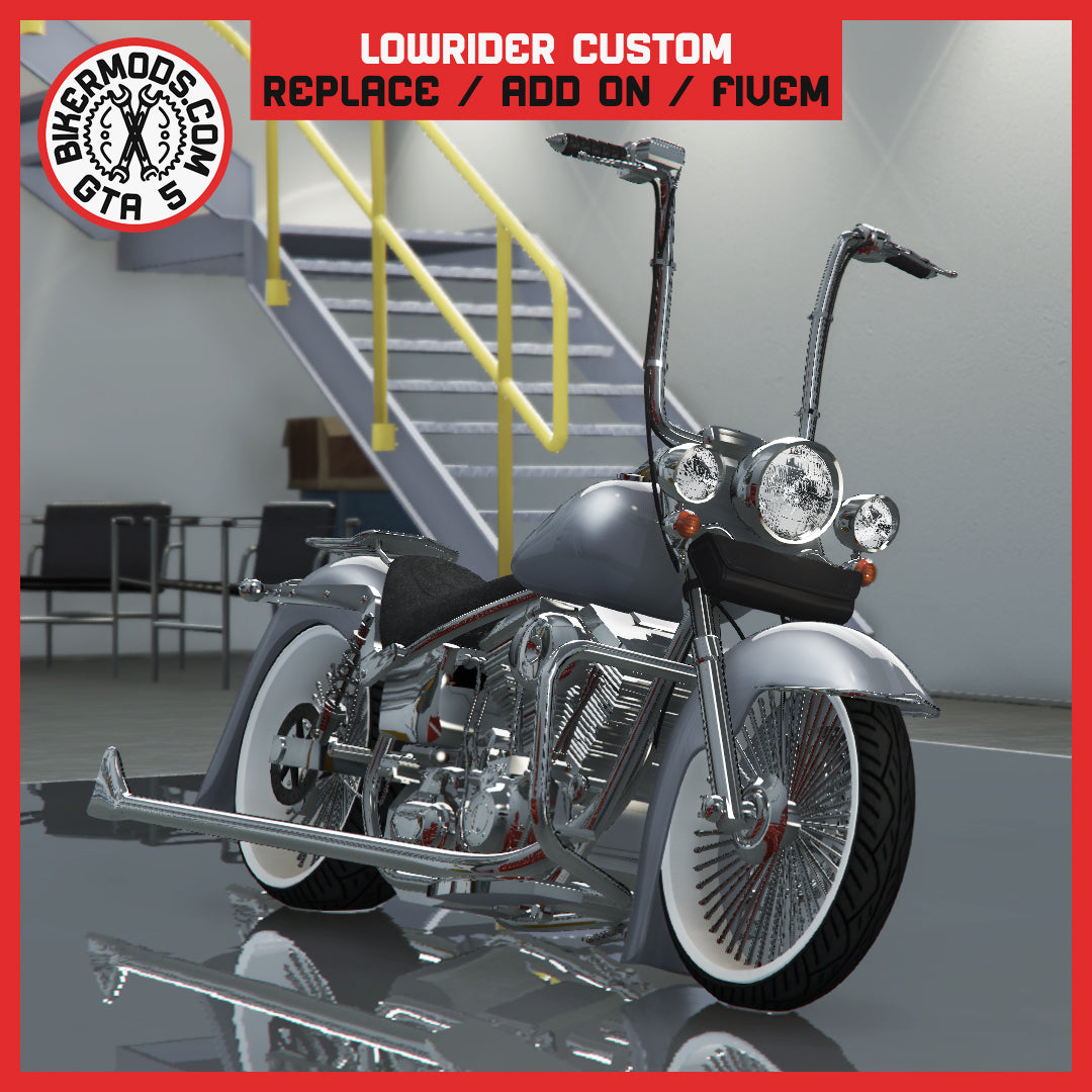 Lowrider Custom (Replace / Add On / FiveM) 178k Poly