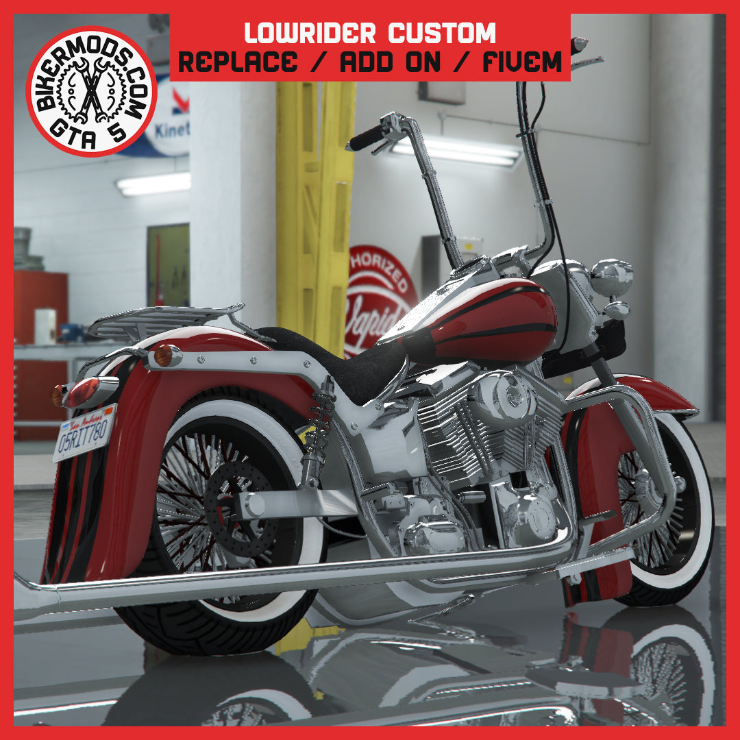Lowrider Custom (Replace / Add On / FiveM) 178k Poly