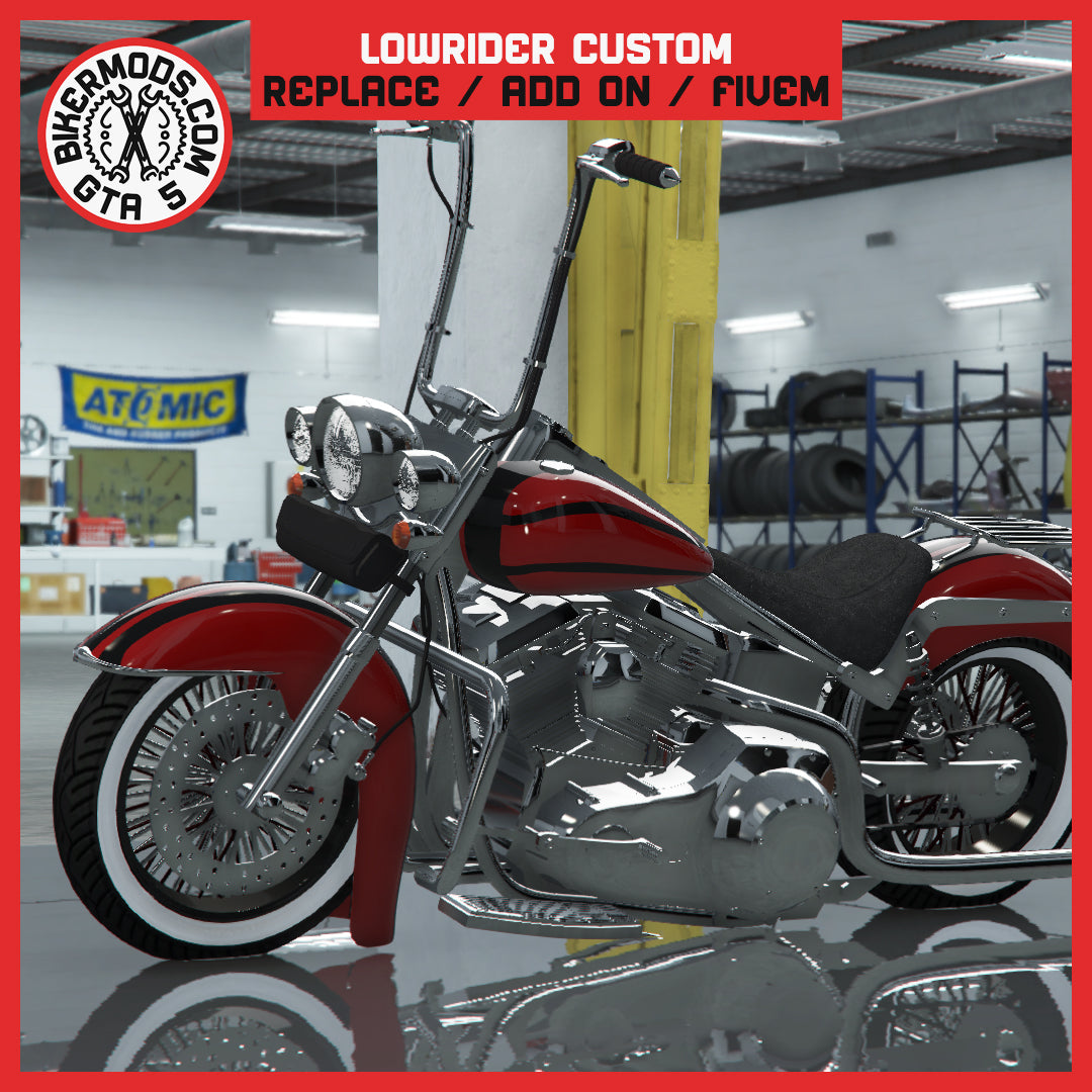 Lowrider Custom (Replace / Add On / FiveM) 178k Poly