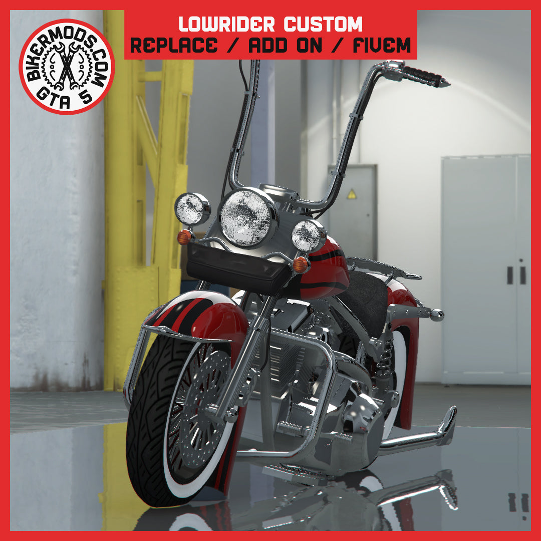 Lowrider Custom (Replace / Add On / FiveM) 178k Poly