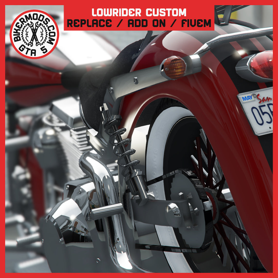 Lowrider Custom (Replace / Add On / FiveM) 178k Poly