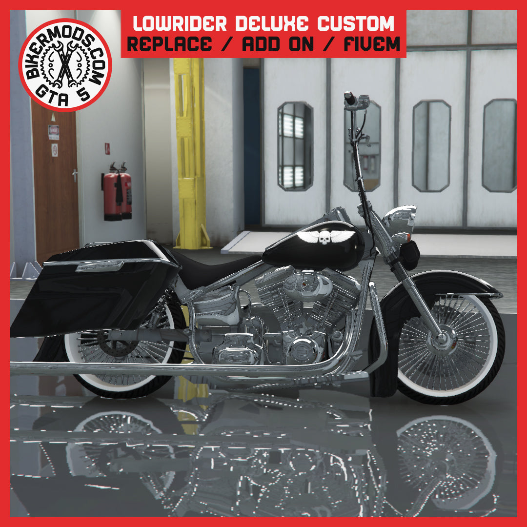 Lowrider Deluxe Custom (Replace / Add On / FiveM) 148K Poly