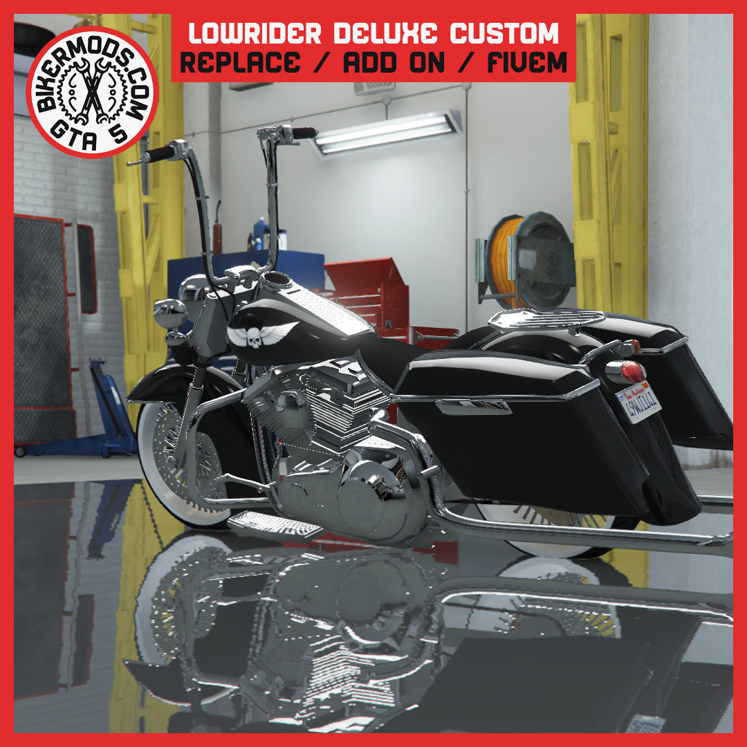 Lowrider Deluxe Custom (Replace / Add On / FiveM) 148K Poly