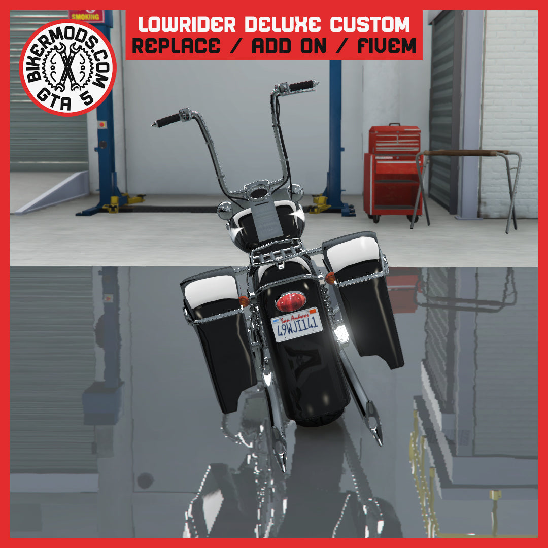 Lowrider Deluxe Custom (Replace / Add On / FiveM) 148K Poly