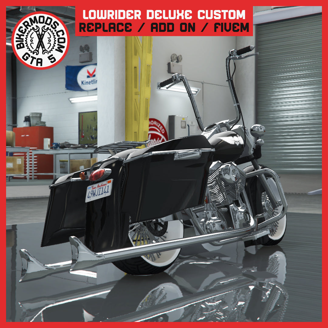 Lowrider Deluxe Custom (Replace / Add On / FiveM) 148K Poly