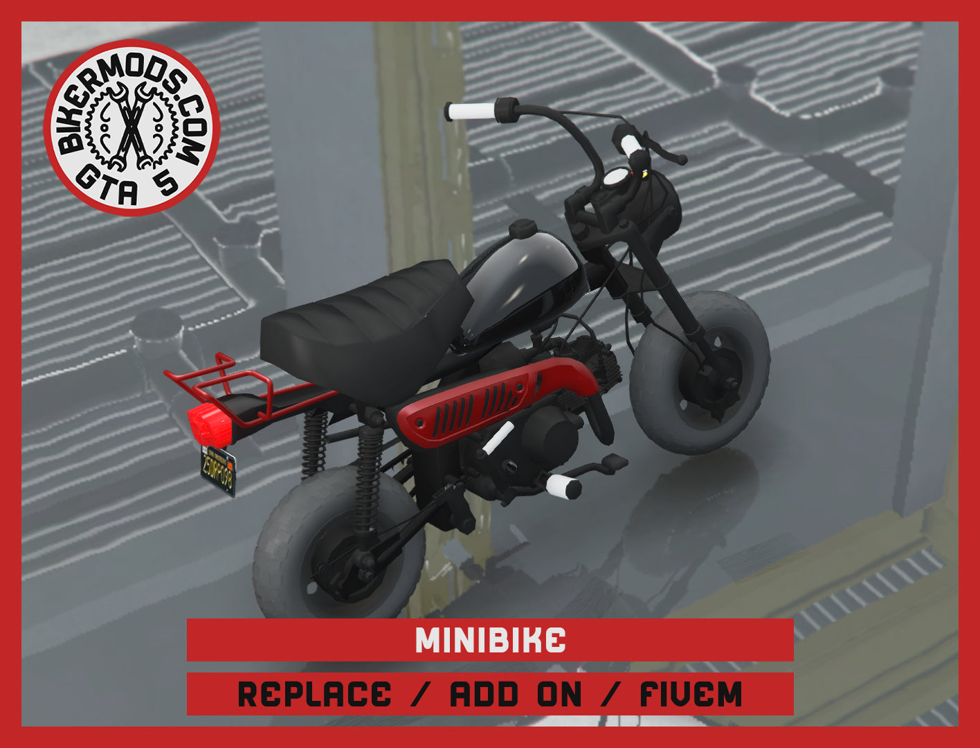 Minibike (Replace / Add On / FiveM) 24k Poly
