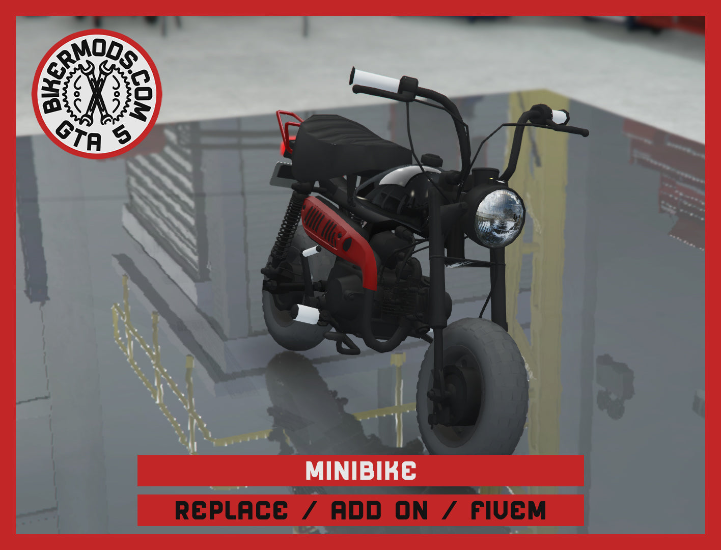 Minibike (Replace / Add On / FiveM) 24k Poly
