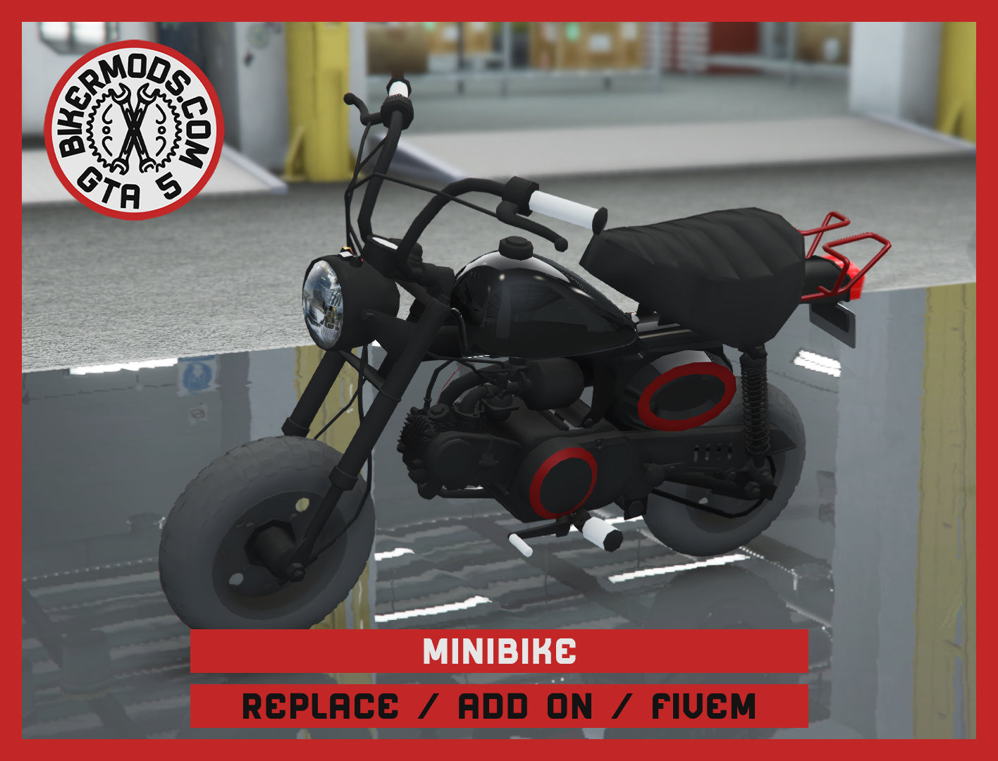Minibike (Replace / Add On / FiveM) 24k Poly
