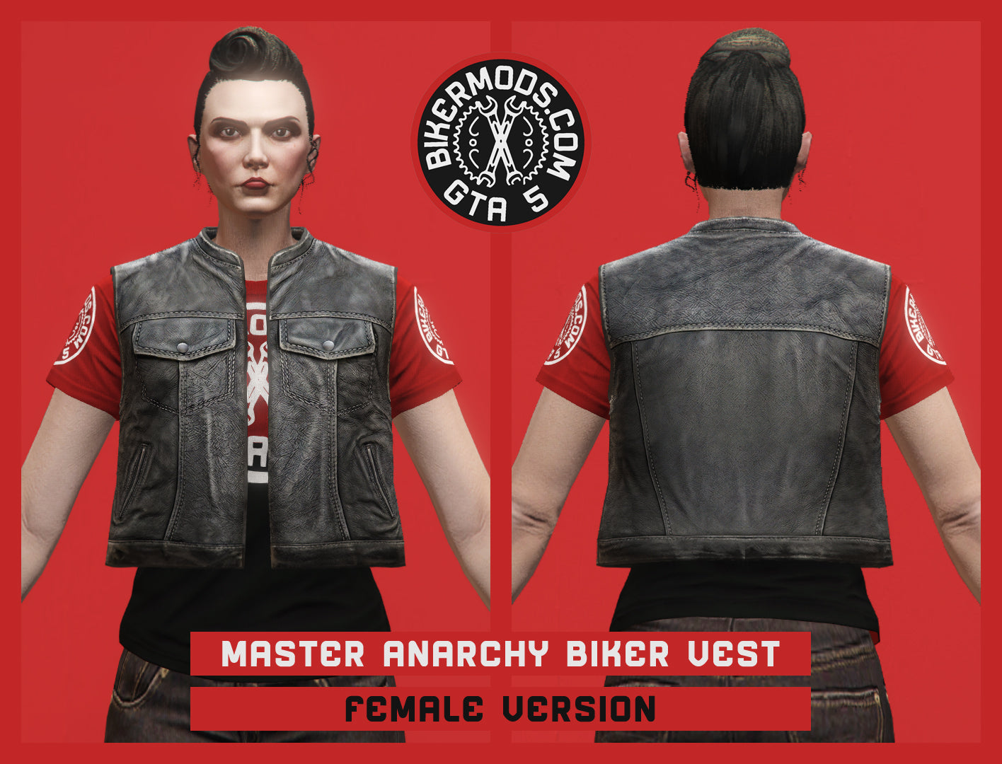 Master Anarchy Biker Vest (Female)