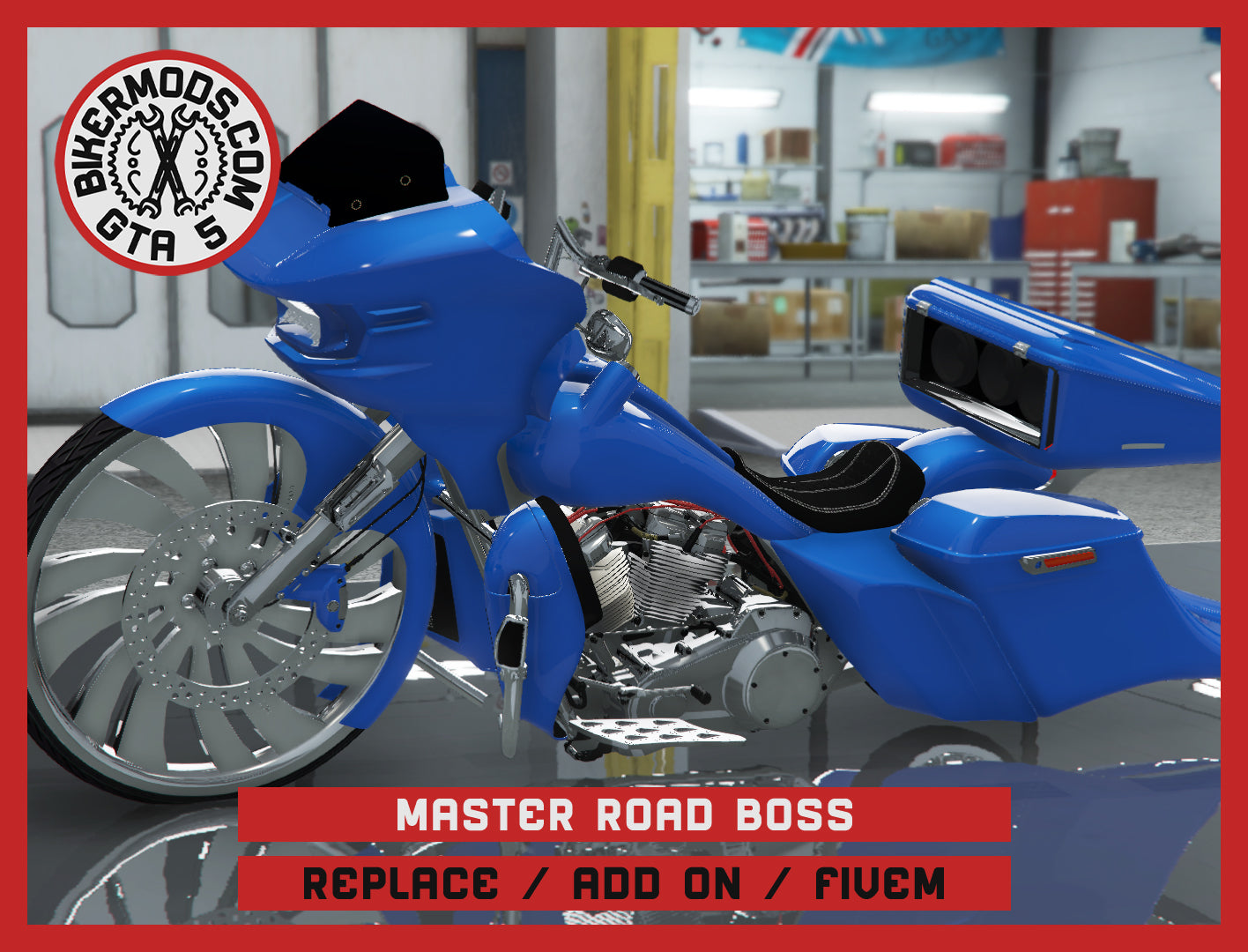 Master Road Boss (Replace / Add On / FiveM) 279k Poly