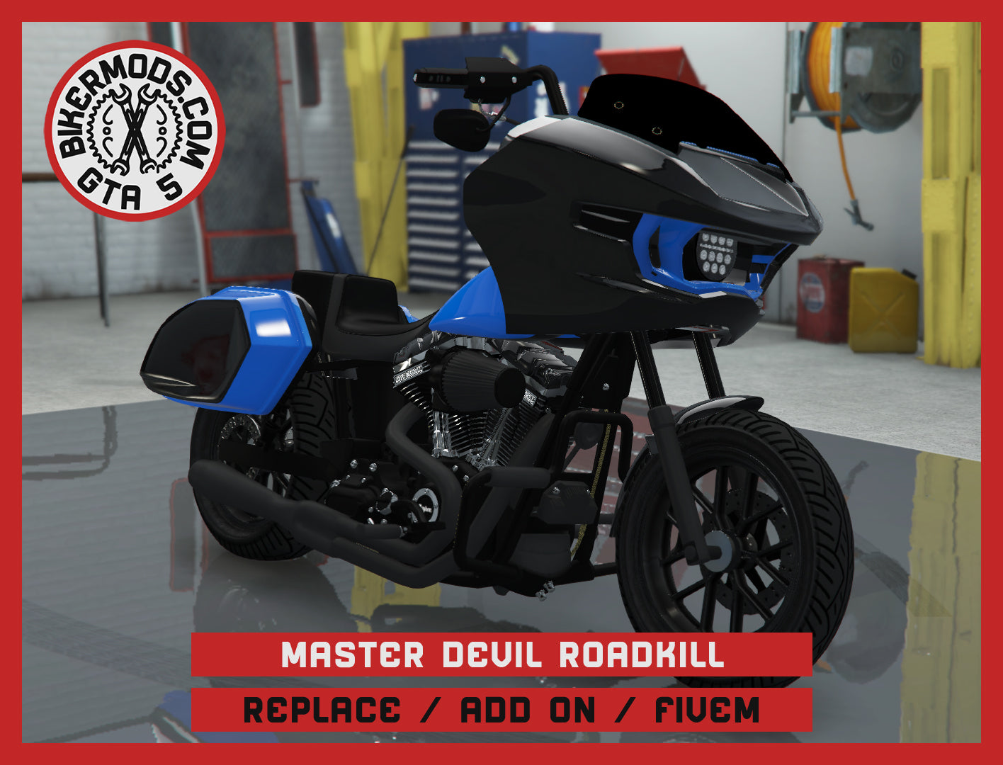 Master Devil Roadkill (Replace / Add On / FiveM) 266k Poly