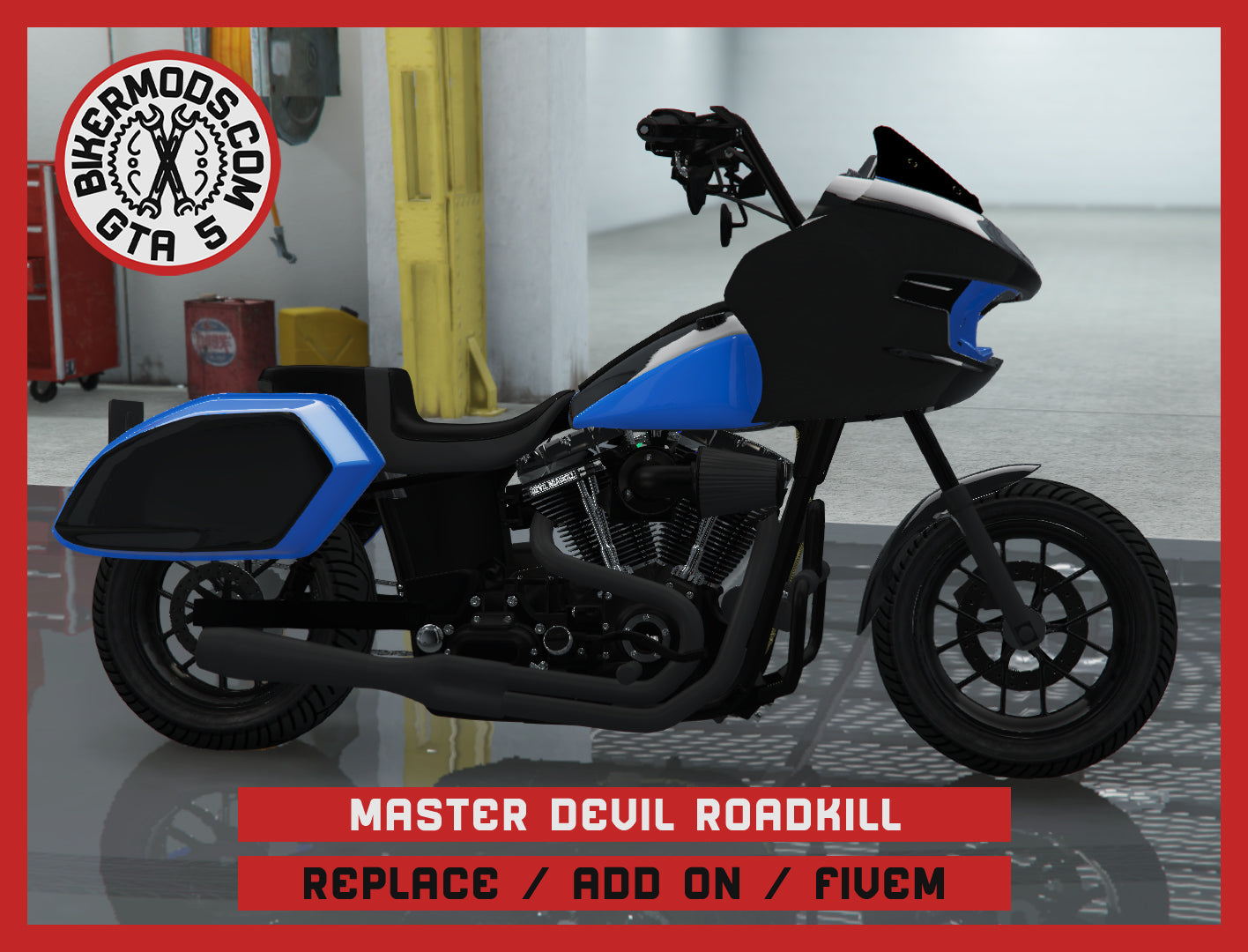 Master Devil Roadkill (Replace / Add On / FiveM) 266k Poly