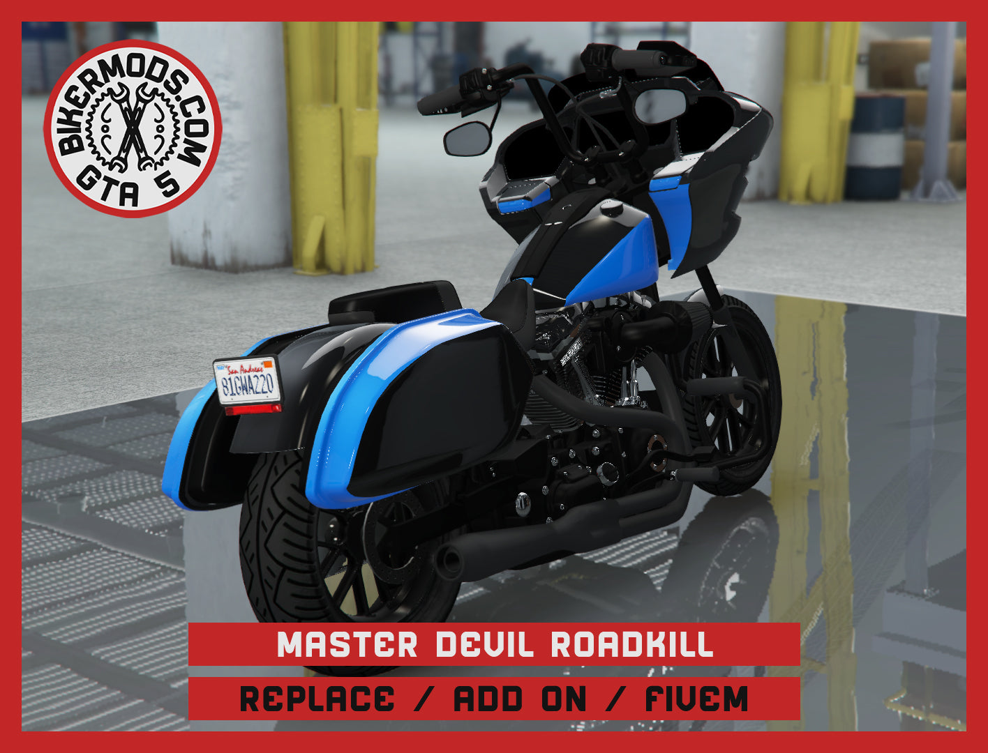 Master Devil Roadkill (Replace / Add On / FiveM) 266k Poly
