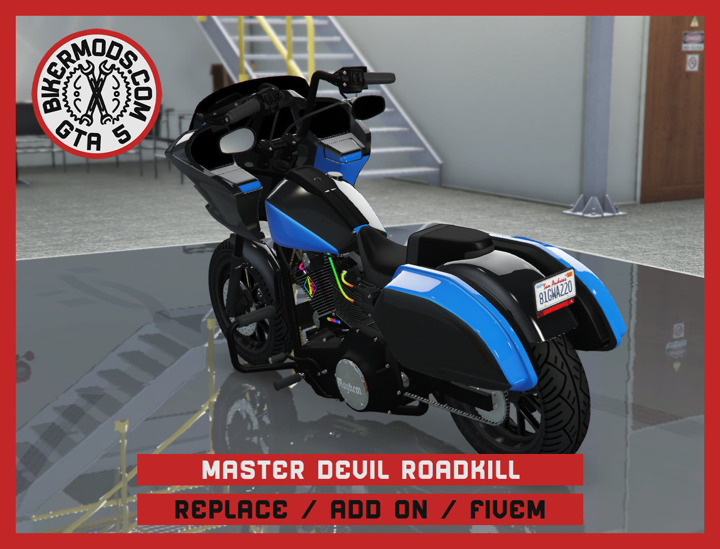 Master Devil Roadkill (Replace / Add On / FiveM) 266k Poly