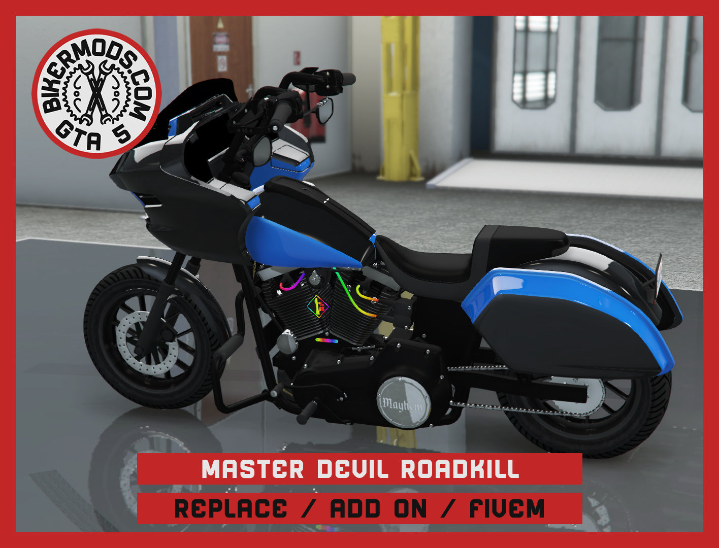 Master Devil Roadkill (Replace / Add On / FiveM) 266k Poly