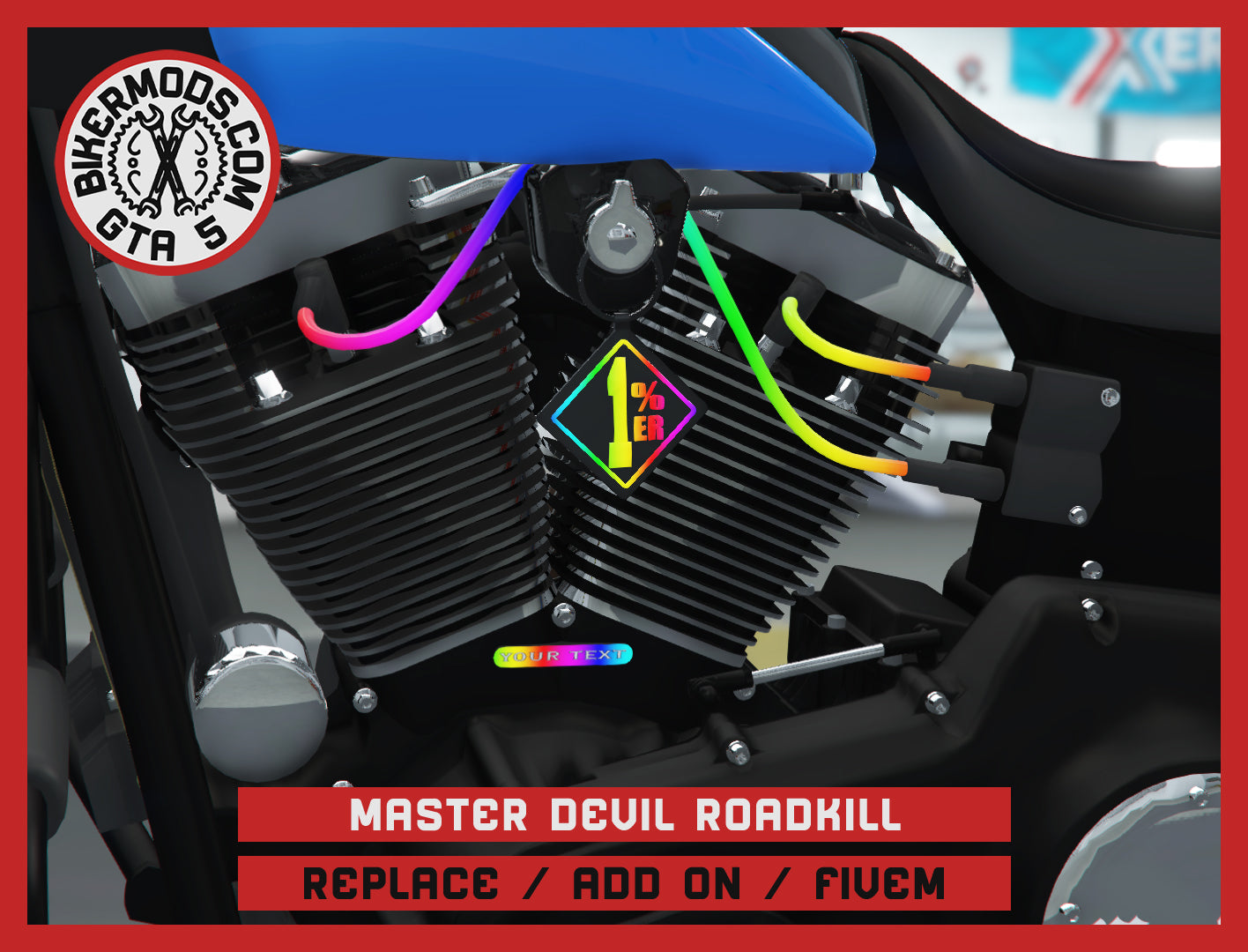 Master Devil Roadkill (Replace / Add On / FiveM) 266k Poly