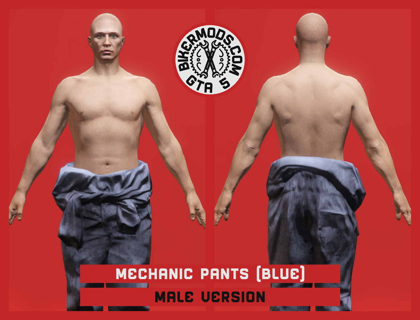 Mechanic Pants (Blue)