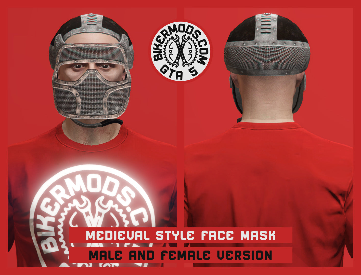 Medieval Style Face Mask