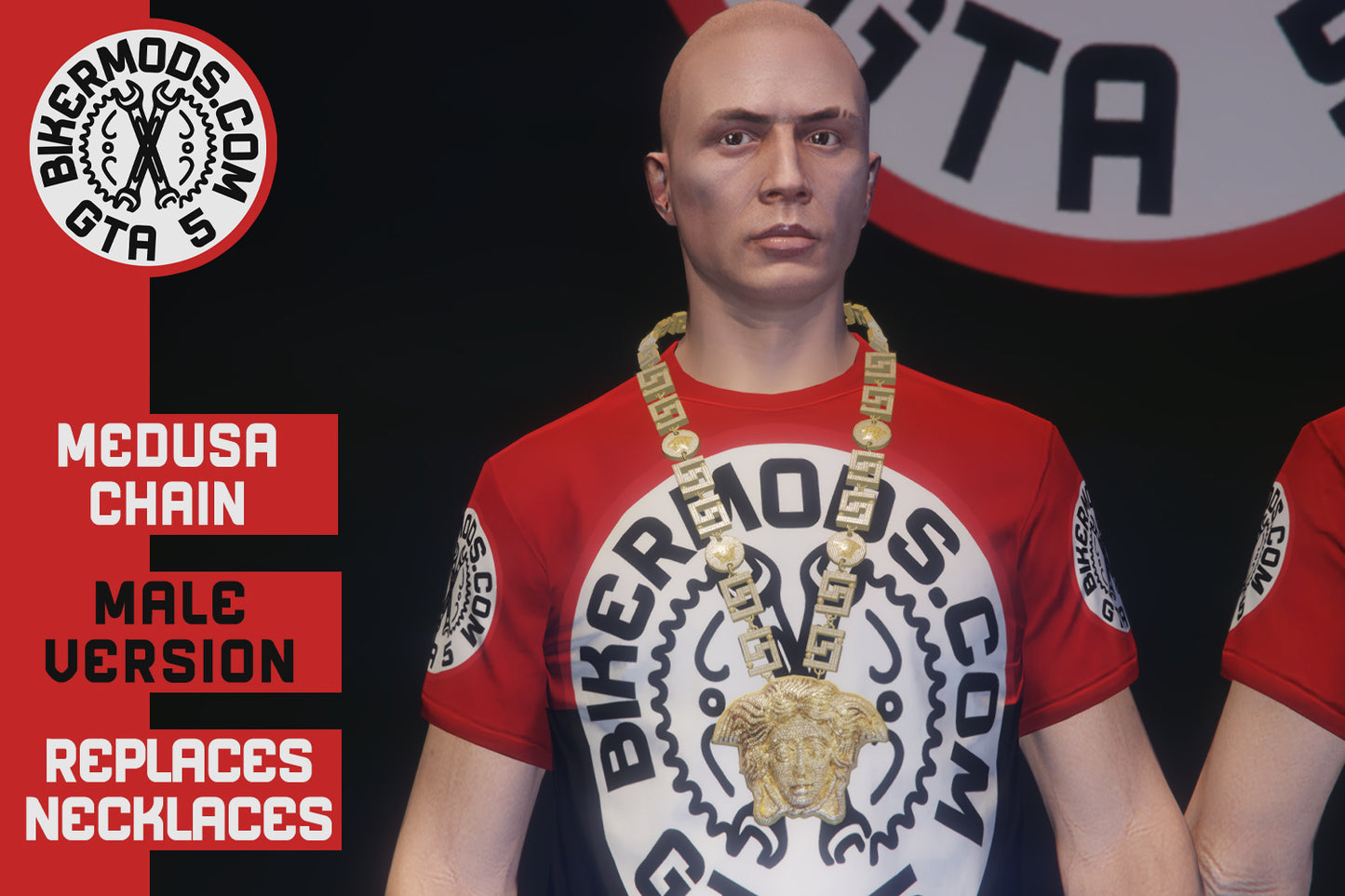 Medusa Versace Chain