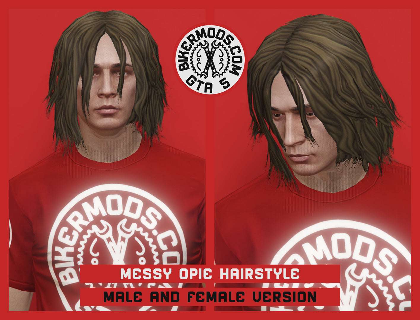 Messy Opie Hairstyle