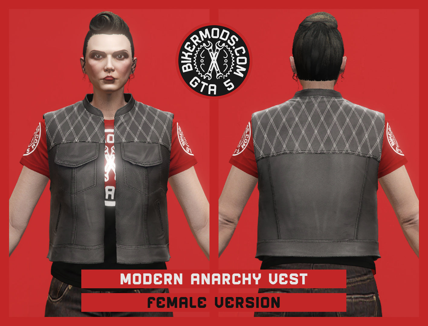 Modern Anarchy Vest (Female) Shorty Style