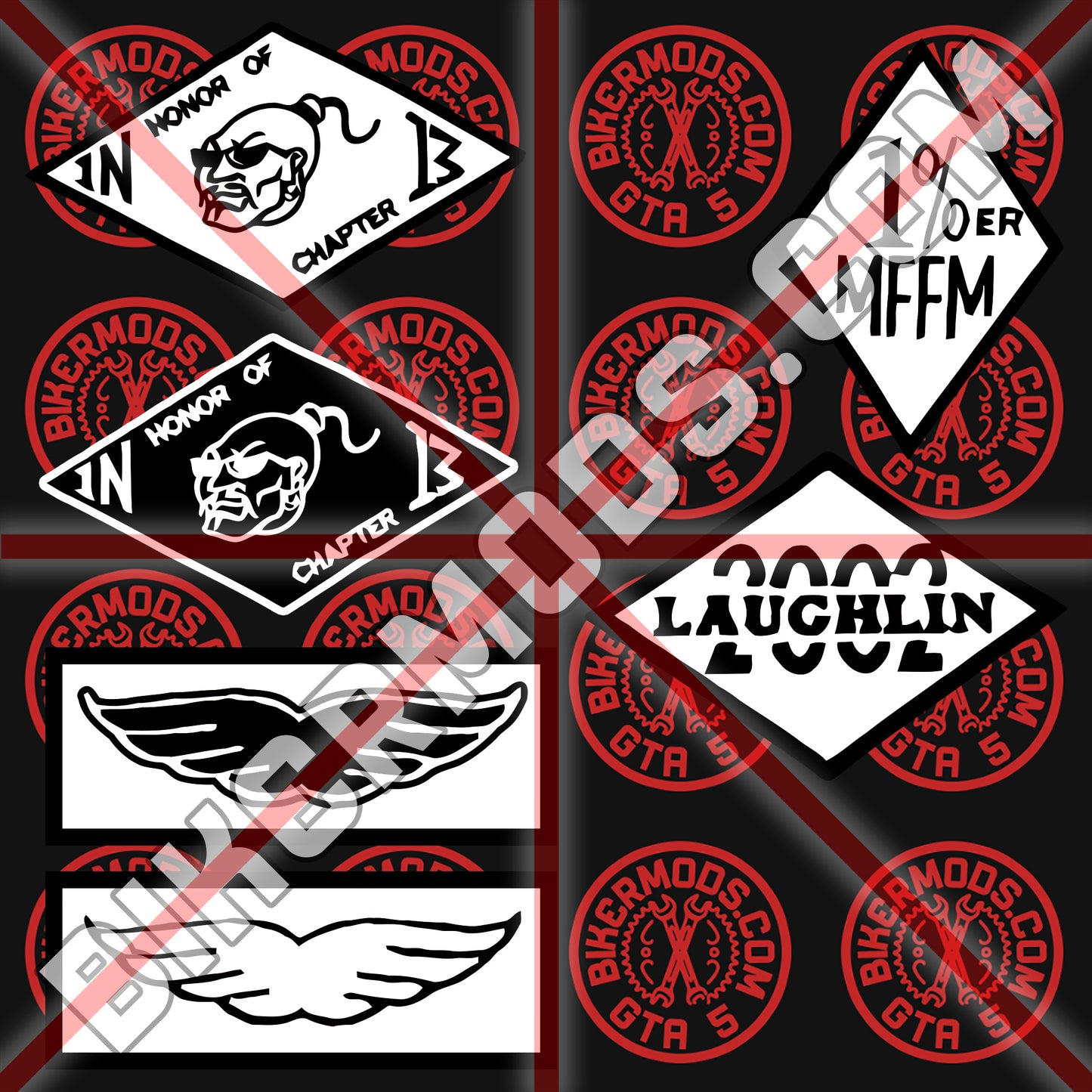 Mongols MC (Flash Pack) Untextured Style