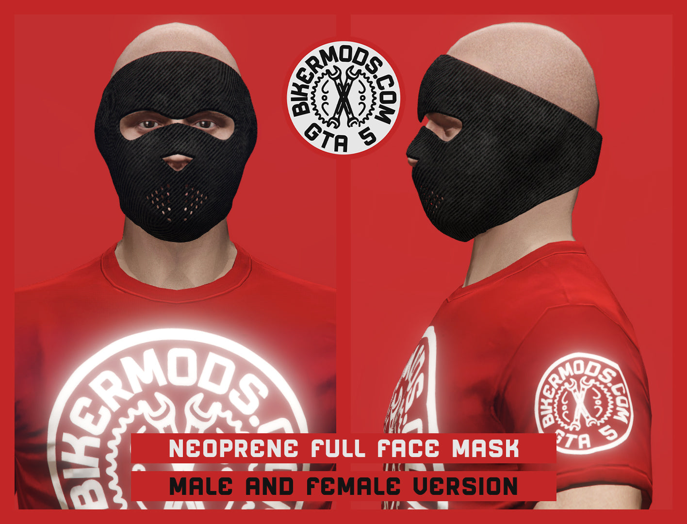 Neoprene Full Face Mask