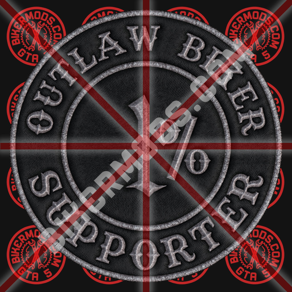 Outlaw Biker Supporter (Black)