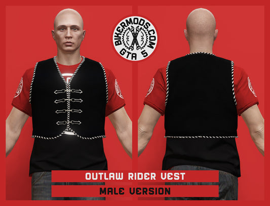 Outlaw Rider Vest (Male)