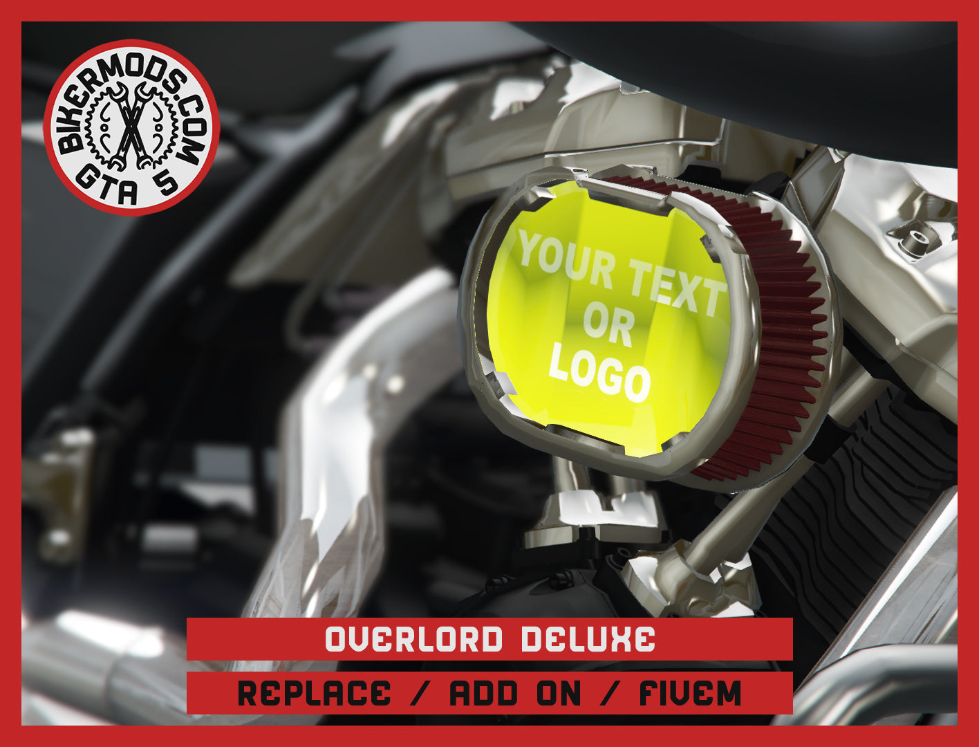 Overlord Deluxe (Replace / Add On / FiveM) 240k Poly