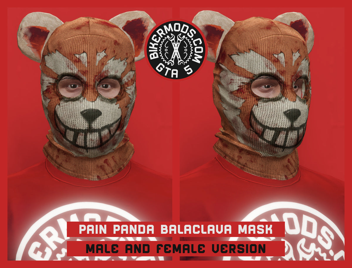 Pain Red Panda Balaclava Mask