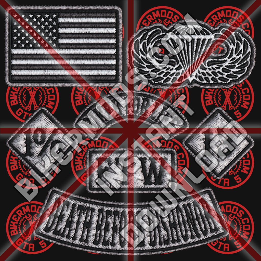 Patriot Biker Flash Pack (Grey / Gray)