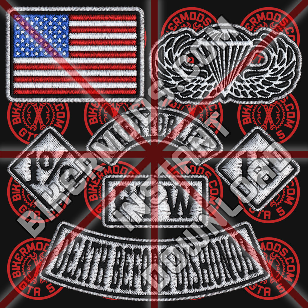 Patriot Biker Flash Pack (White)