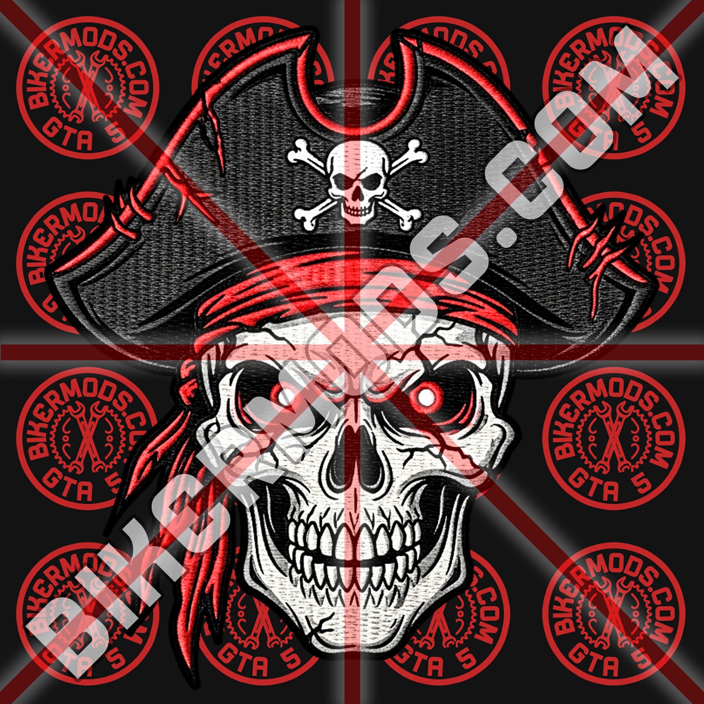 Pirate Skull Emblem