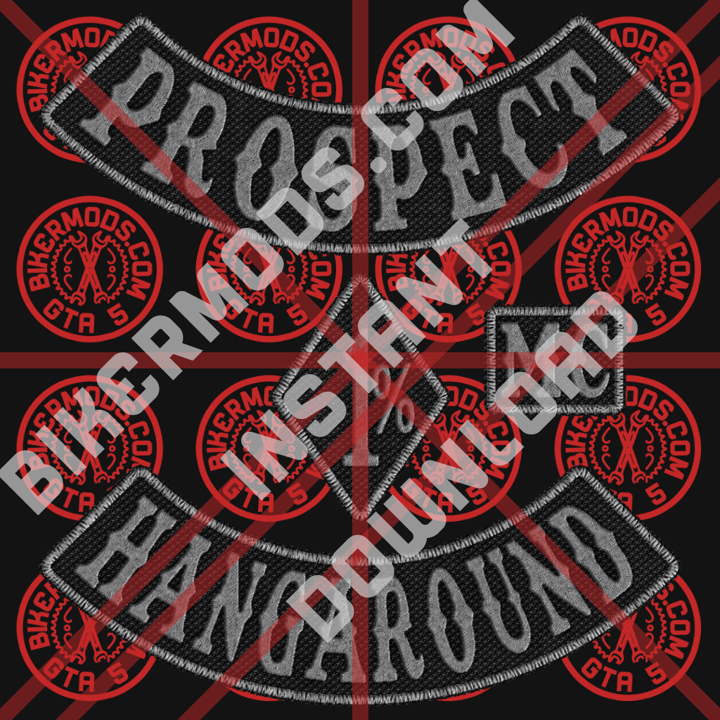 Prospect and Hangaround Starter Pack (Black / White) Textured Style