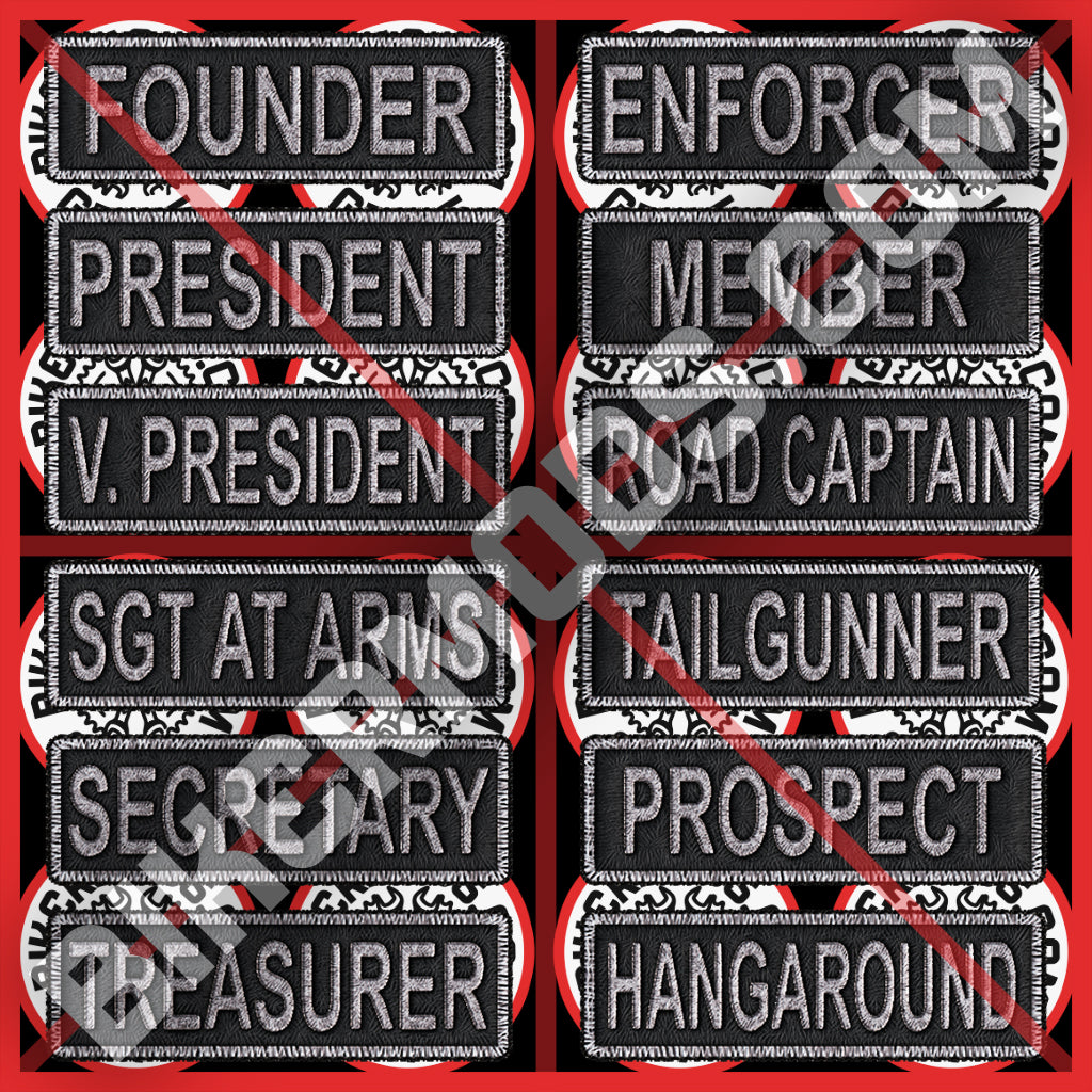 Generic Ranks Flash Set (Black & White)