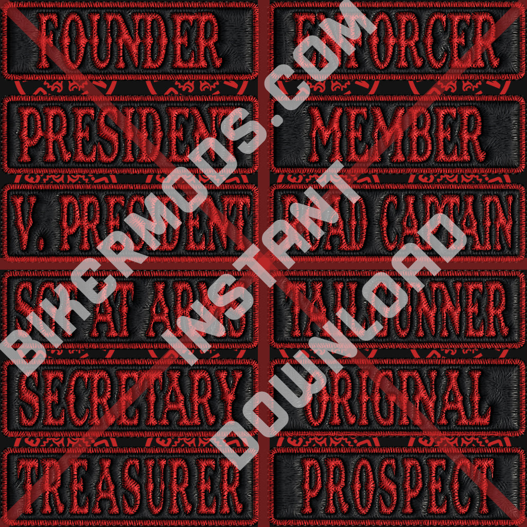 Ranks Flash Set (Red)