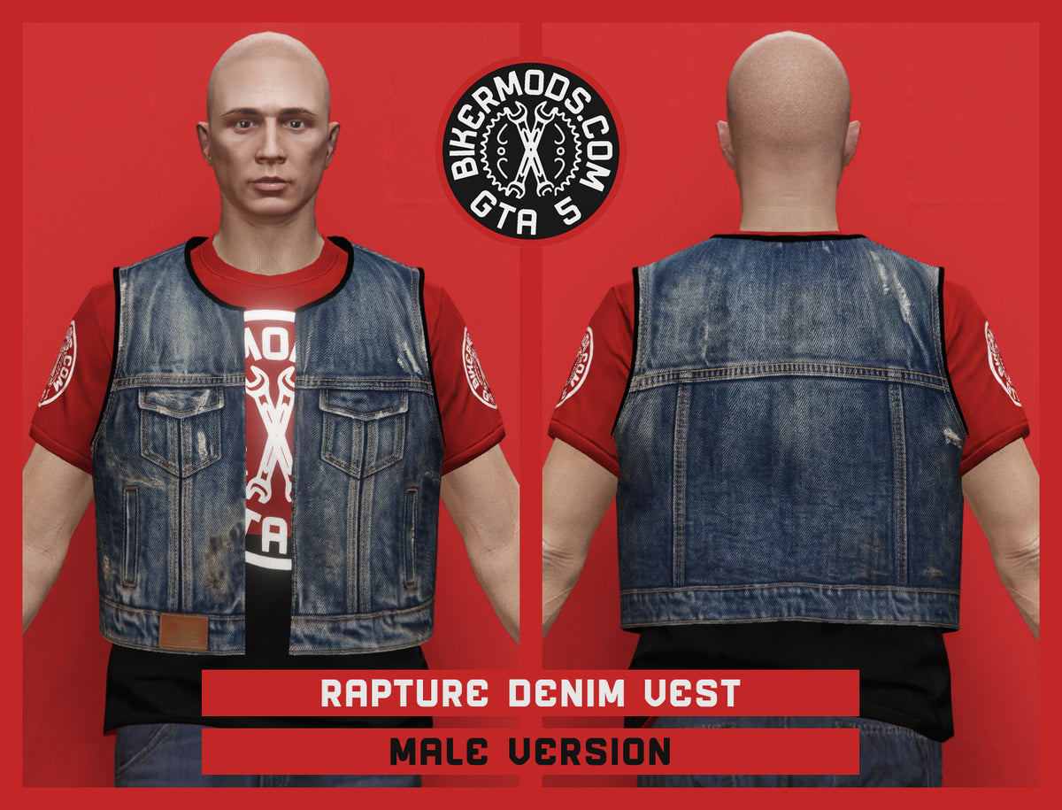 Rapture Denim Vest (Male)
