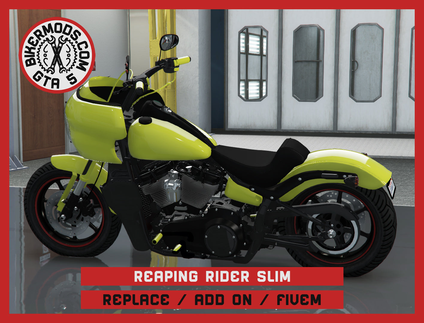 Reaper/Reaping Rider Slim (Replace / Add On / FiveM) 254k Poly