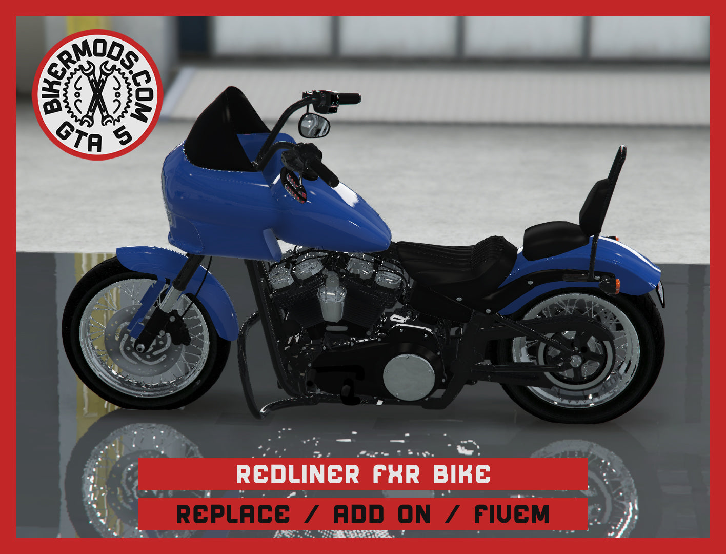 Redliner FXR Bike (Replace / Add On / FiveM) 244k Poly