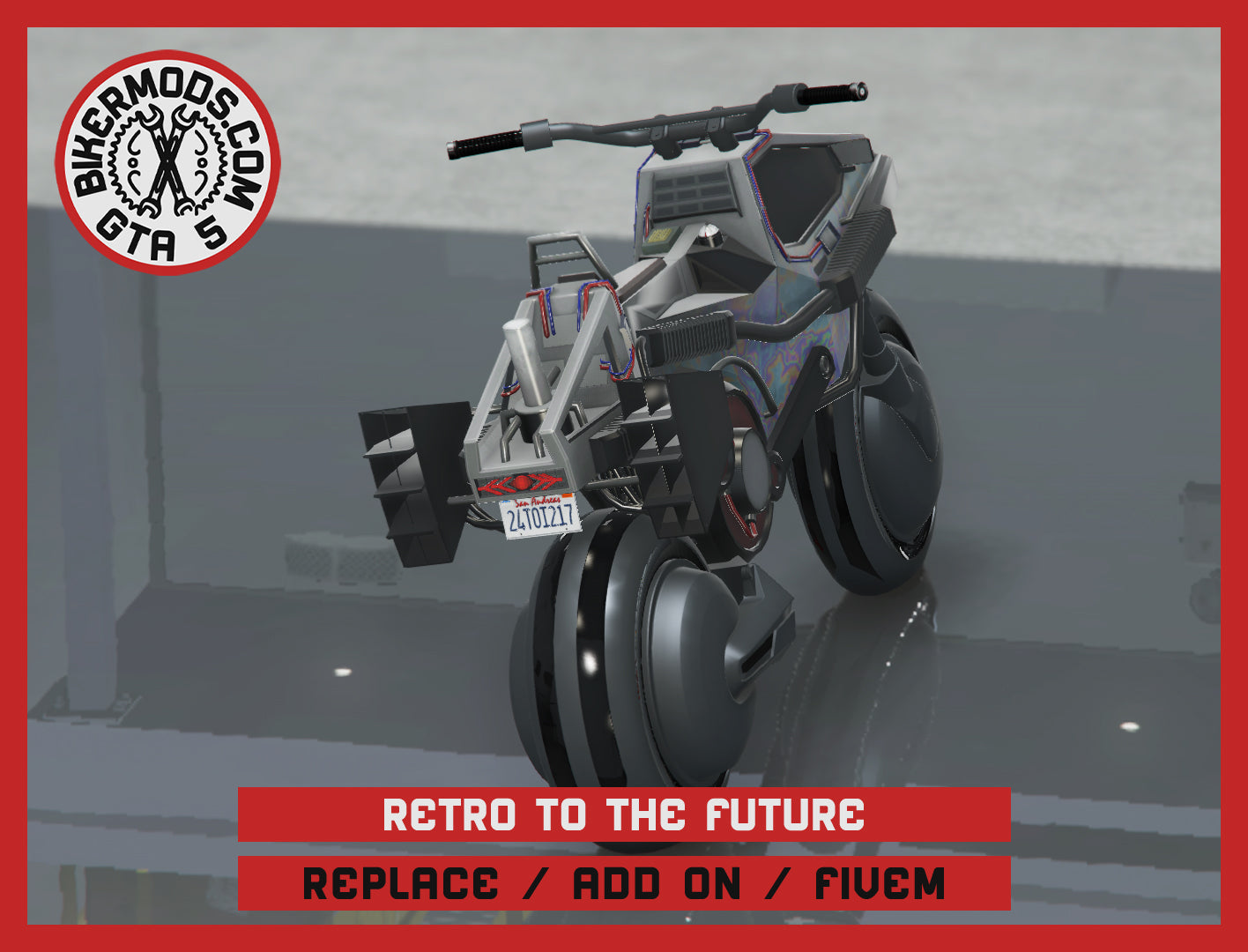 Retro to the Future (Replace / Add On / FiveM) 48k Poly