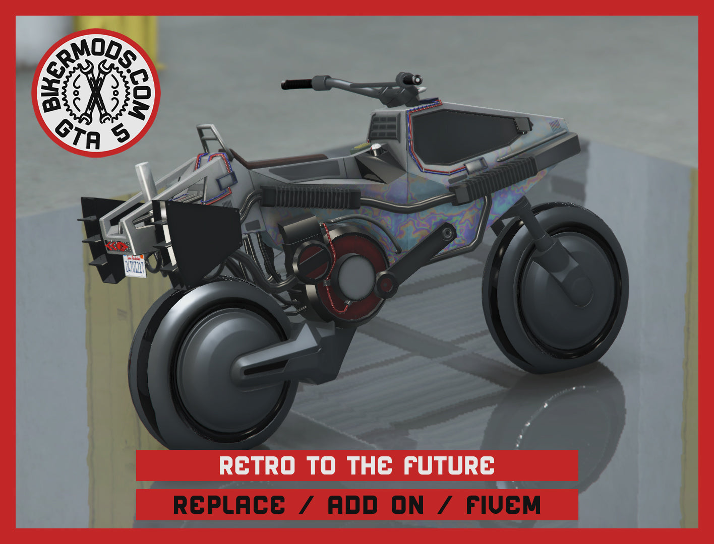 Retro to the Future (Replace / Add On / FiveM) 48k Poly