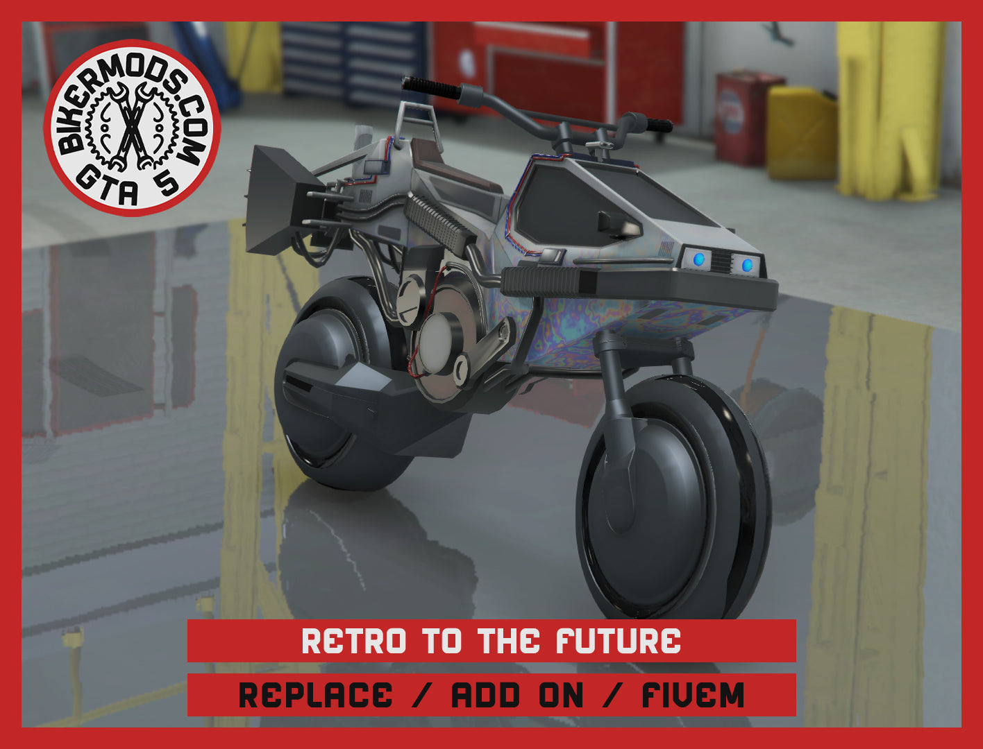 Retro to the Future (Replace / Add On / FiveM) 48k Poly