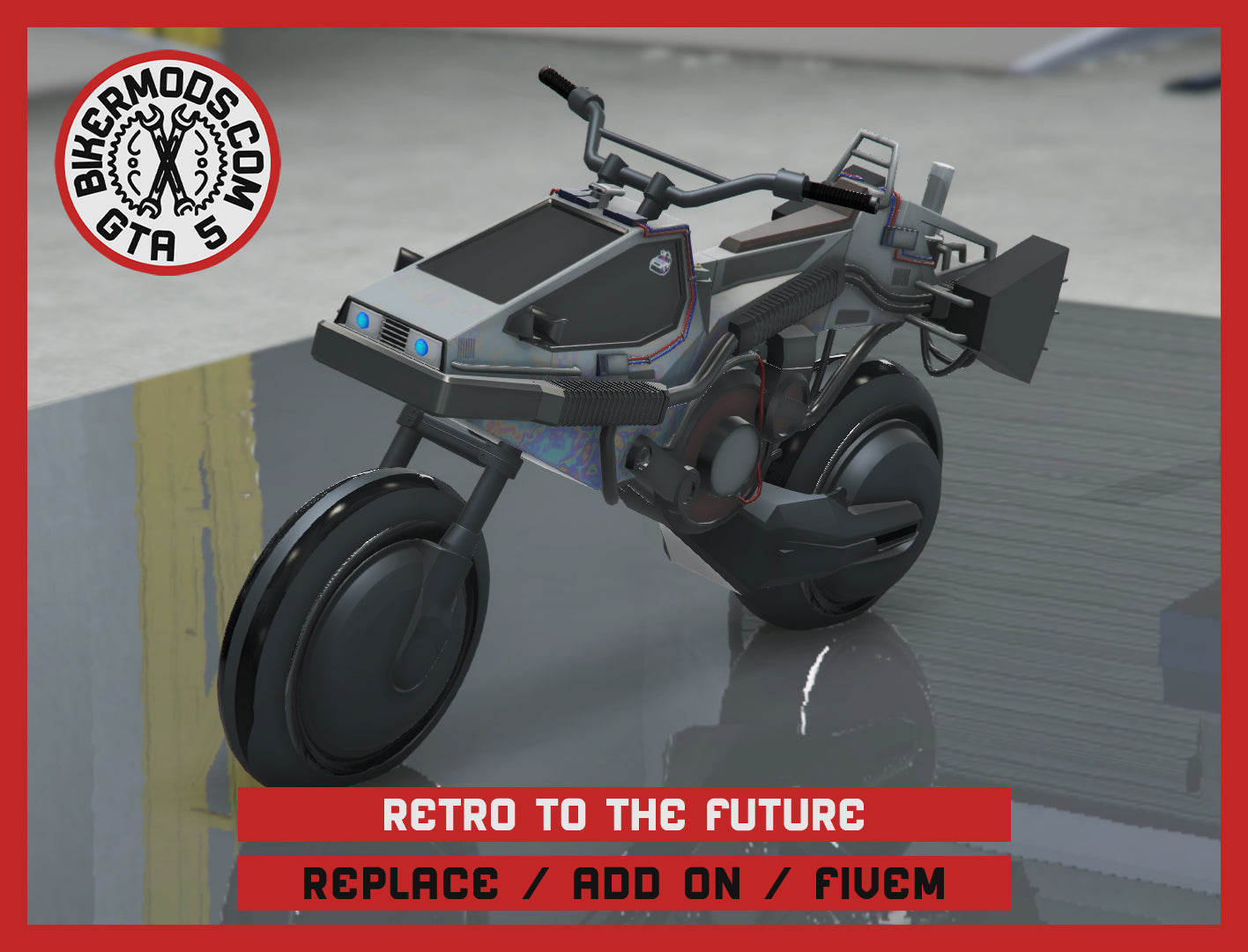 Retro to the Future (Replace / Add On / FiveM) 48k Poly