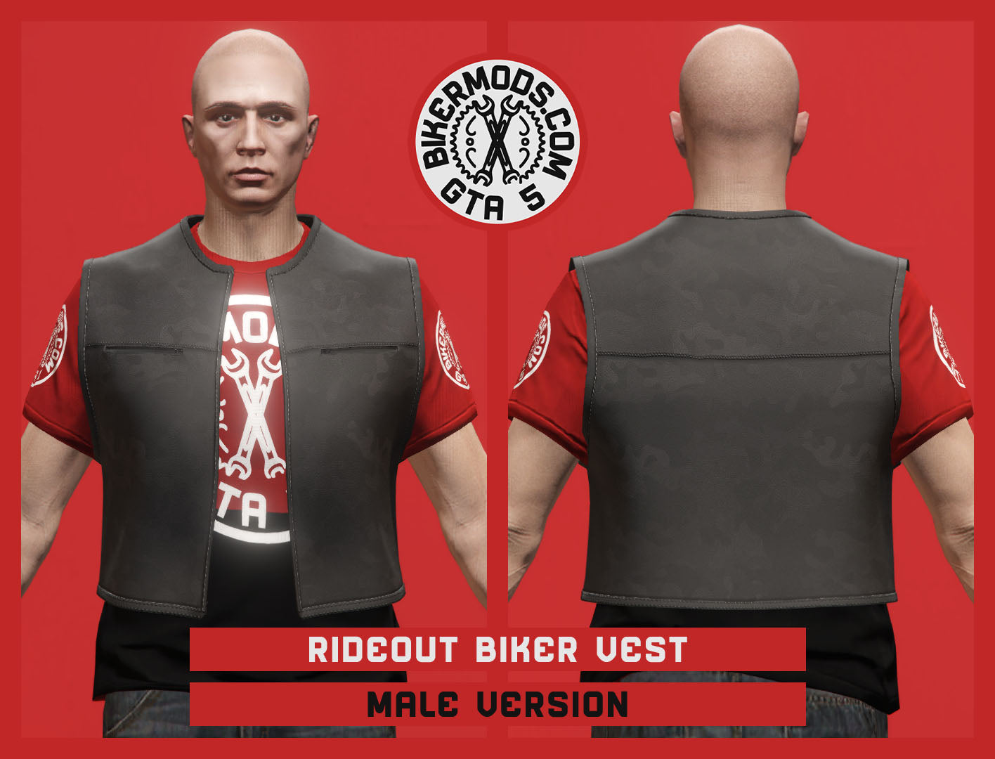Rideout Biker Vest (Male)