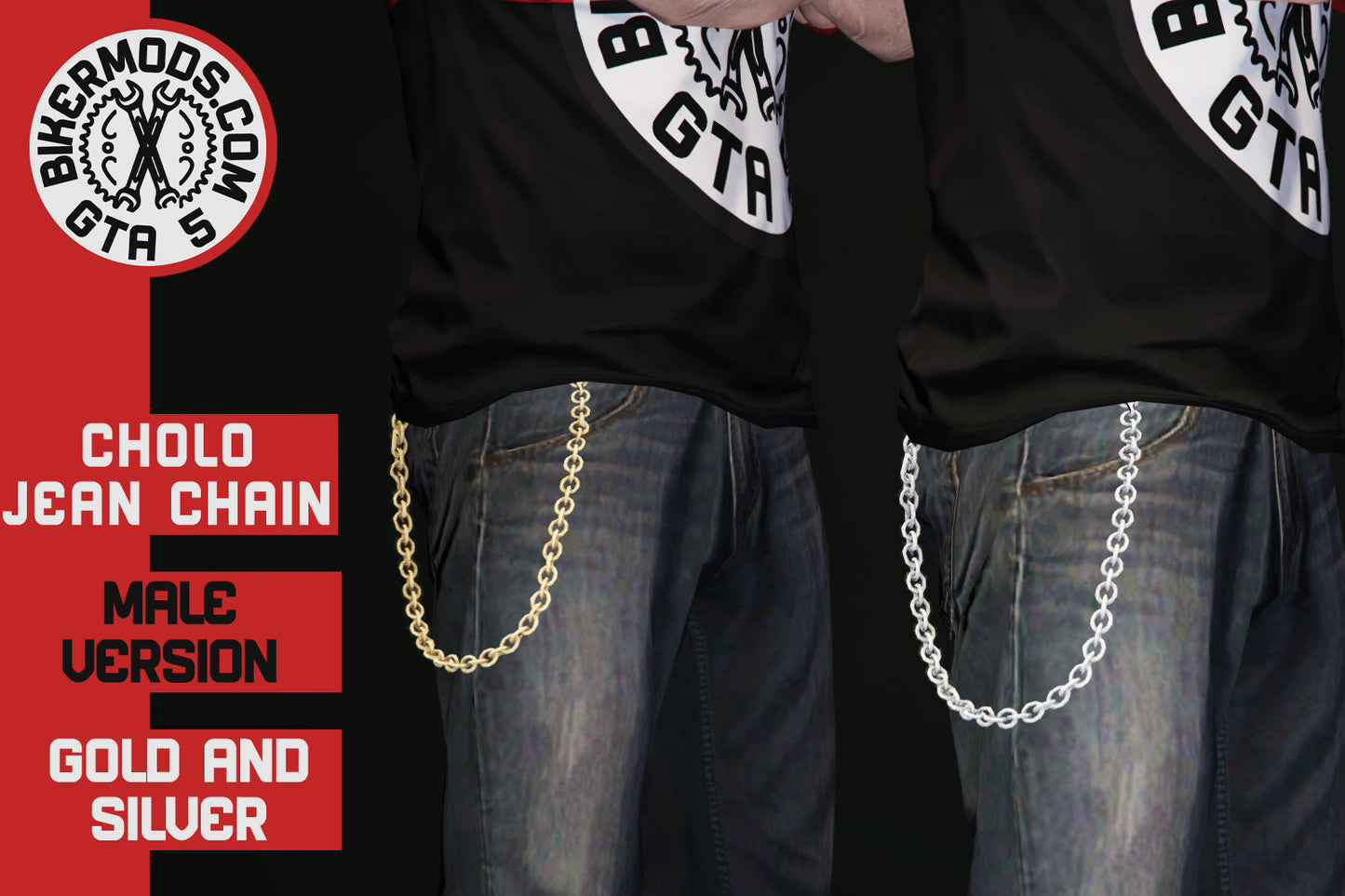 Right Cholo Jean Chain