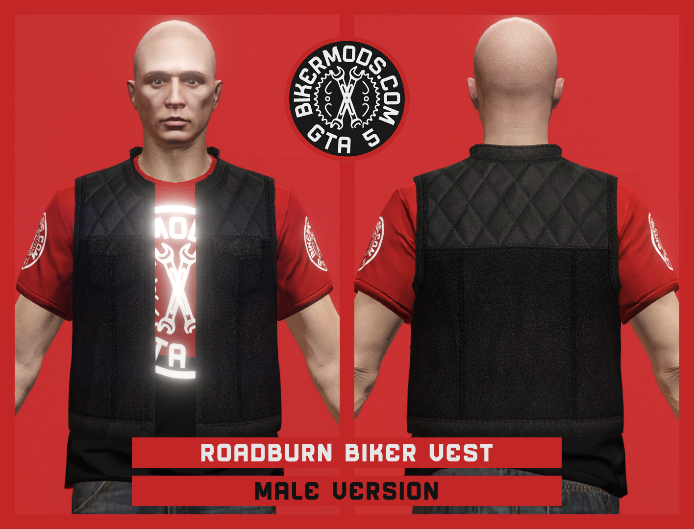 Roadburn Biker Vest (Male)