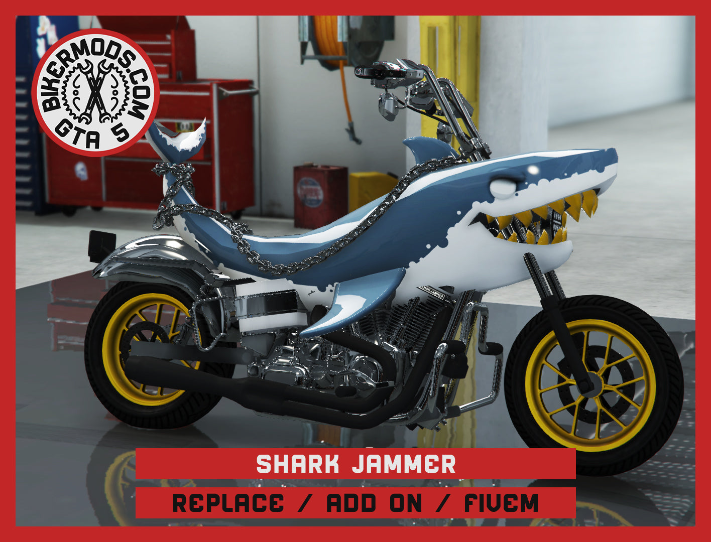 Shark Jammer(Replace / Add On / FiveM) 213k Poly